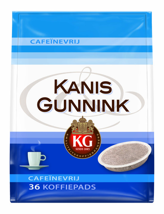 Kanis & Gunnink Cafeïnevrij koffiepads - voor in je Senseo machine